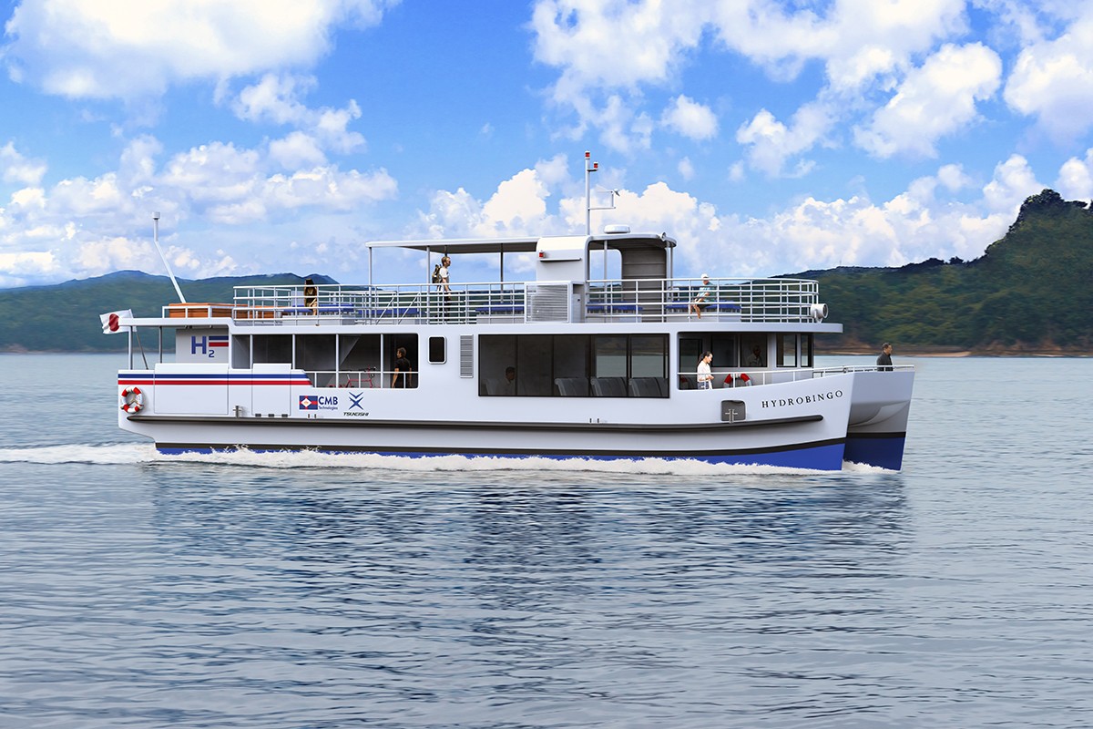 TSUNEISHI FACILITIES & CRAFT Aims to Build the World’s First Hydrogen-Powered Passenger Ferry